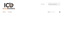 Tablet Screenshot of icallbusiness.com